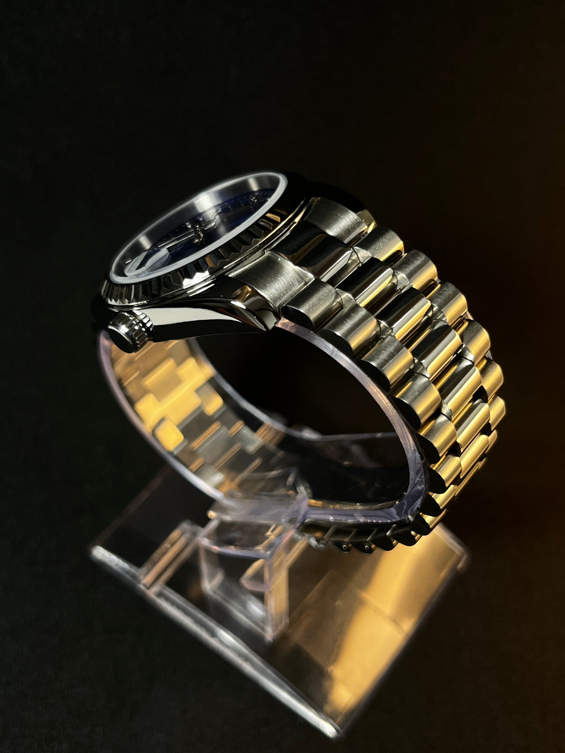 Midnight Purple - Arabic Seiko Dial - SeyaWatches