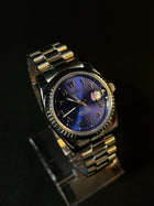 Midnight Purple - Arabic Seiko Dial - SeyaWatches